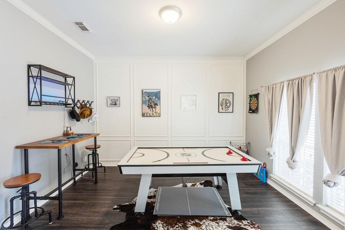 Step up your game and showcase your skills on our professionally designed Hockey Table, providing endless entertainment.