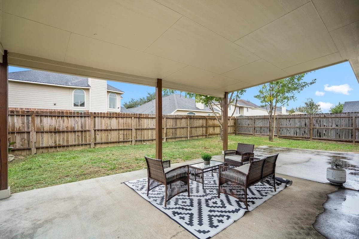 Back porch serenity at its finest
